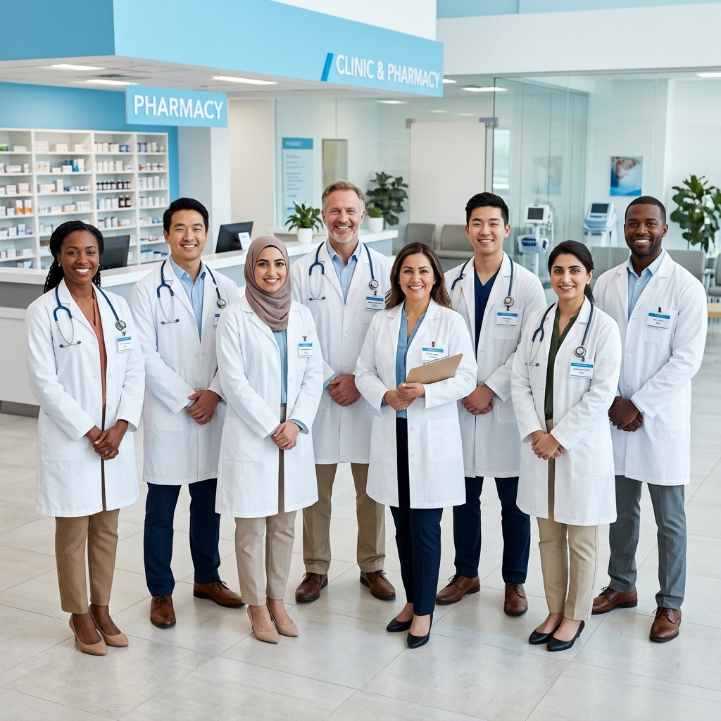Kini Pharmacy Team of Healthcare Professionals